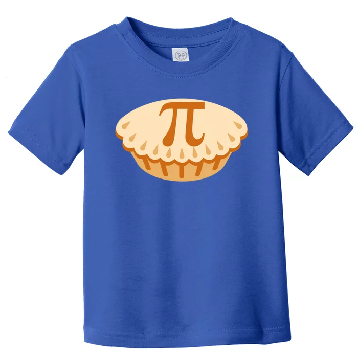 Apple Pie Pi Day Math Symbol Design For Teachers Students Gift Toddler T-Shirt