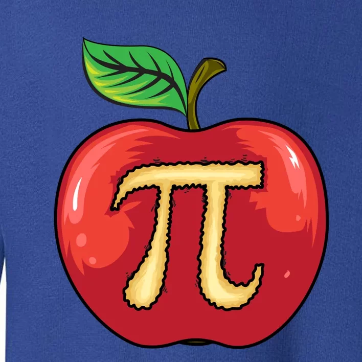 Apple Pie Pi Day Cute Mathematicians Funny Math Gift Toddler Sweatshirt