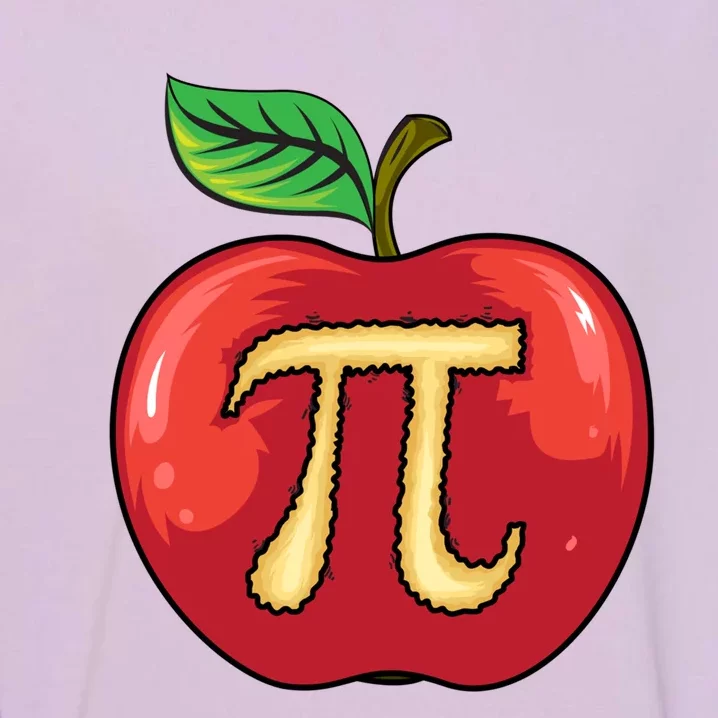 Apple Pie Pi Day Cute Mathematicians Funny Math Gift Garment-Dyed Sweatshirt