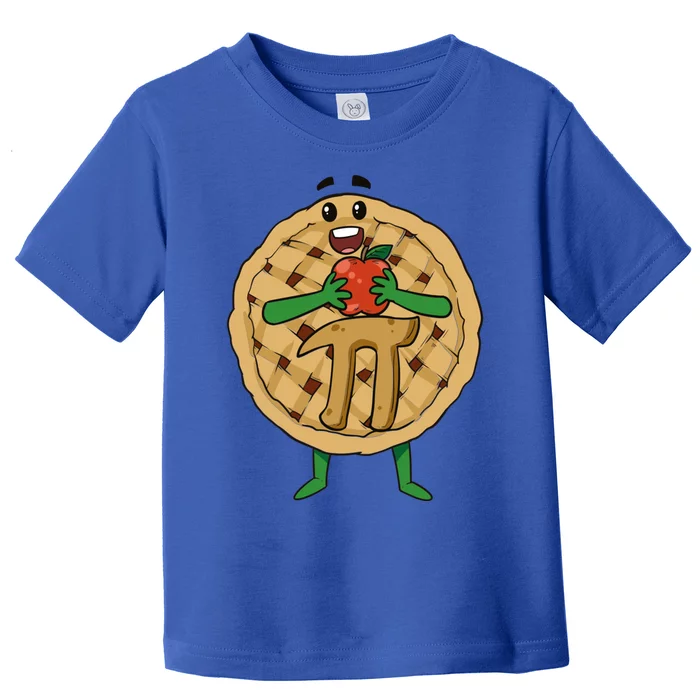 Apple Pie Pi Math Science Teacher 3 14 Funny Pi Day Lover Gift Toddler T-Shirt