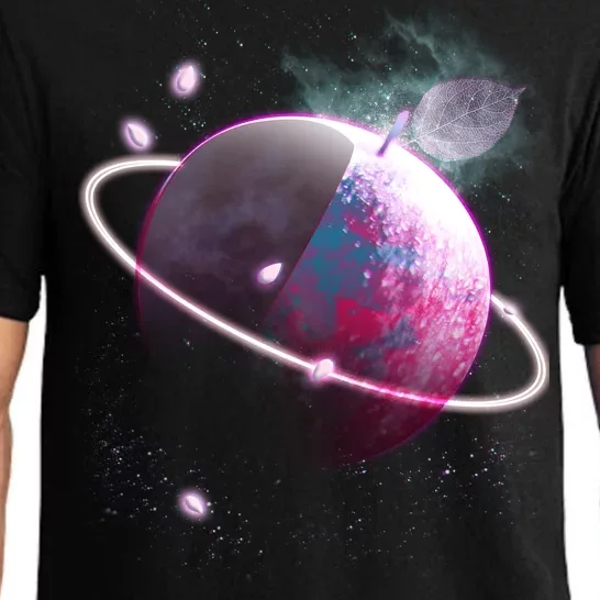 Apple Nebula Space Planet Pajama Set