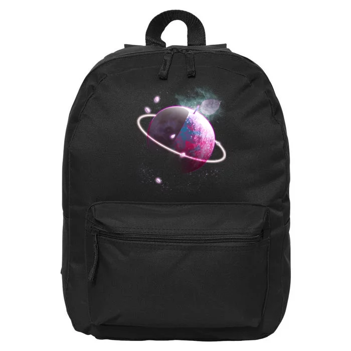 Apple Nebula Space Planet 16 in Basic Backpack