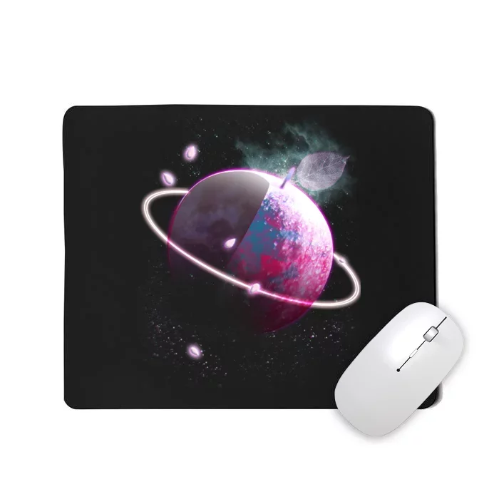 Apple Nebula Space Planet Mousepad