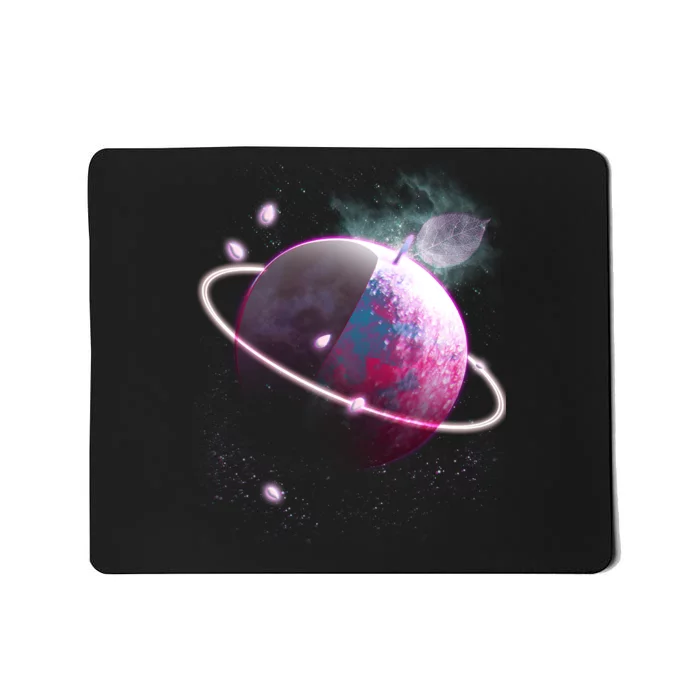 Apple Nebula Space Planet Mousepad