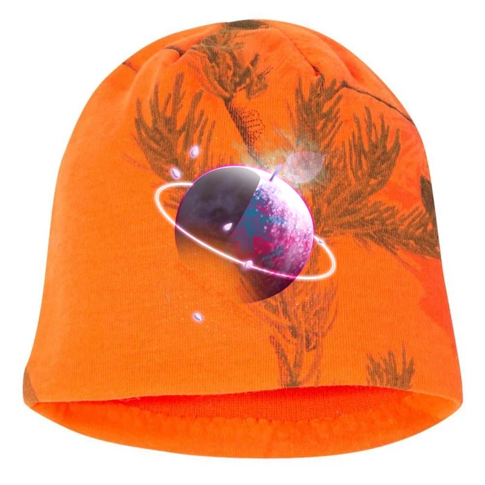 Apple Nebula Space Planet Kati - Camo Knit Beanie