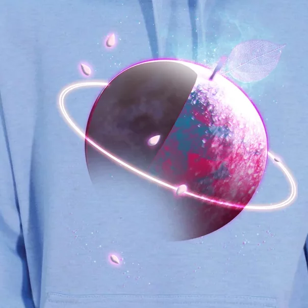 Apple Nebula Space Planet Unisex Surf Hoodie