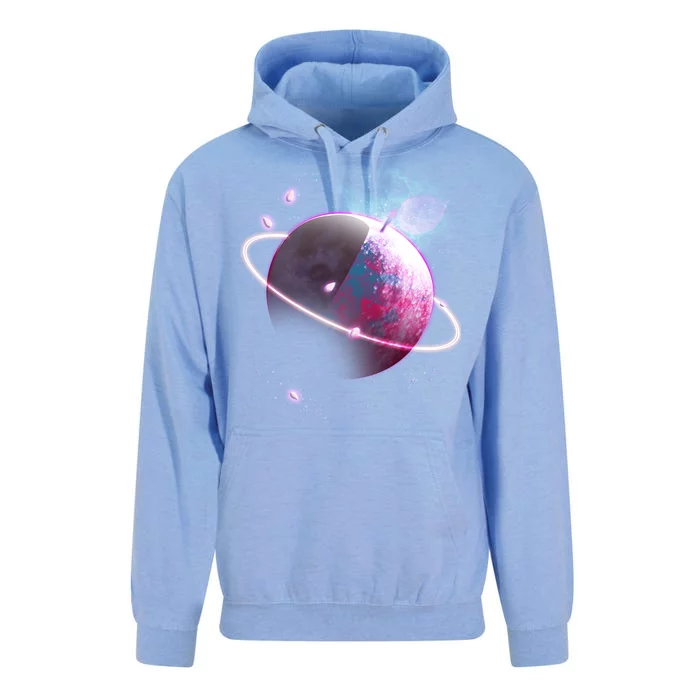 Apple Nebula Space Planet Unisex Surf Hoodie