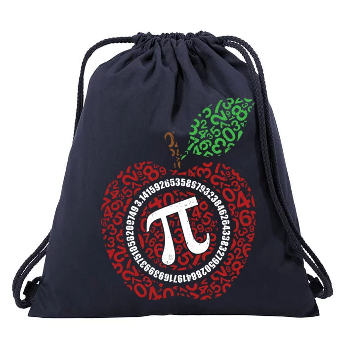 Apple Pi Drawstring Bag