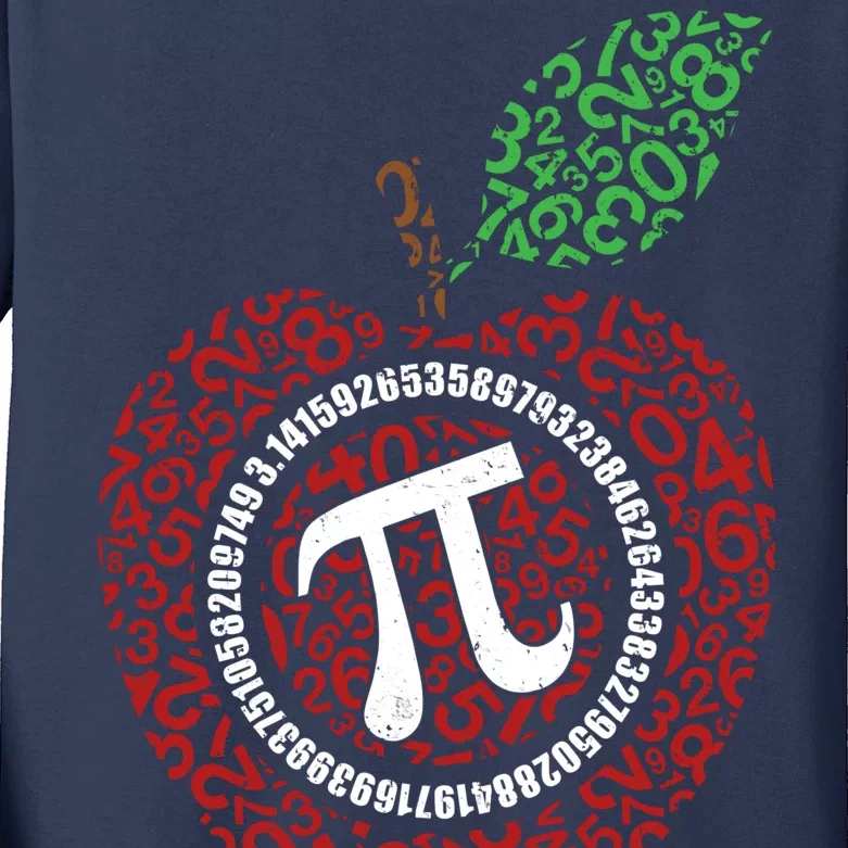 Apple Pi Kids Long Sleeve Shirt