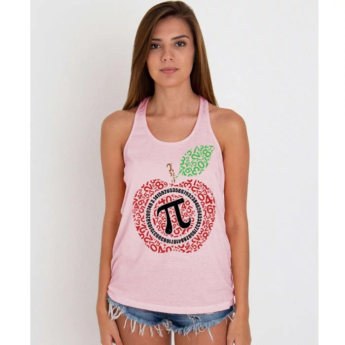 Apple Pi Women's Knotted Racerback Tank