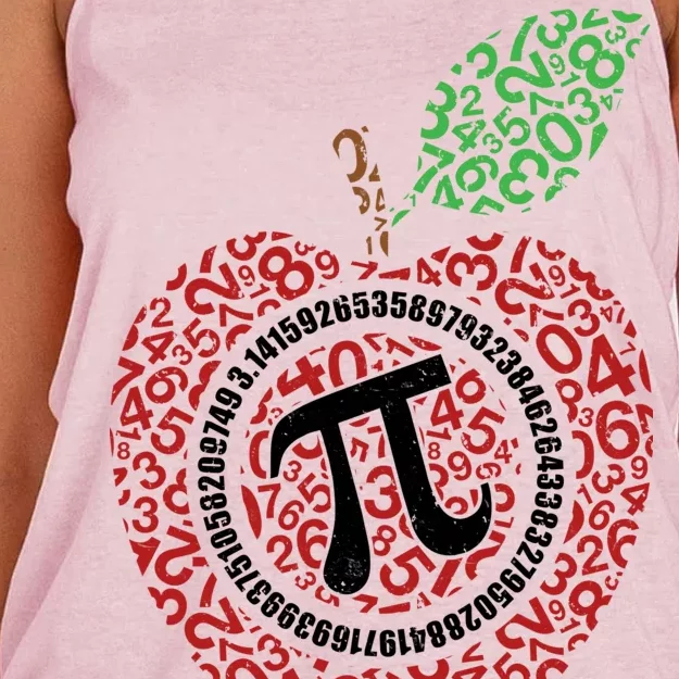 Apple Pi Women's Knotted Racerback Tank