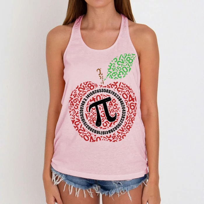 Apple Pi Women's Knotted Racerback Tank