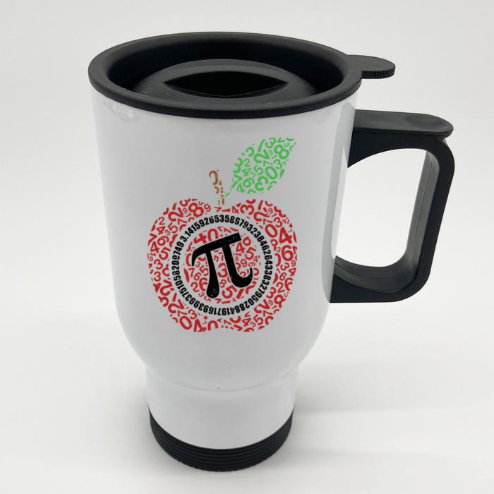 Apple Pi Front & Back Stainless Steel Travel Mug