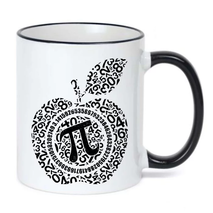 Apple Pi 3.14 Math Black Color Changing Mug