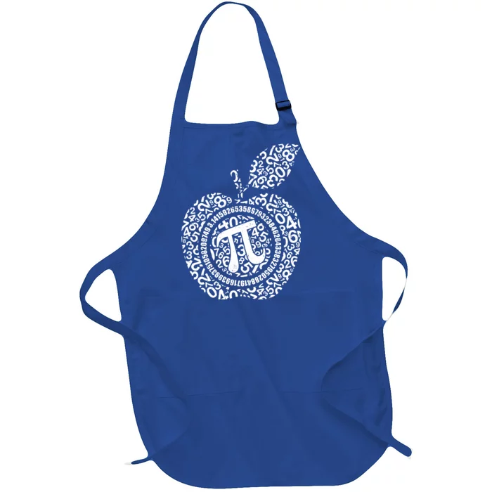 Apple Pi 3.14 Math Full-Length Apron With Pocket