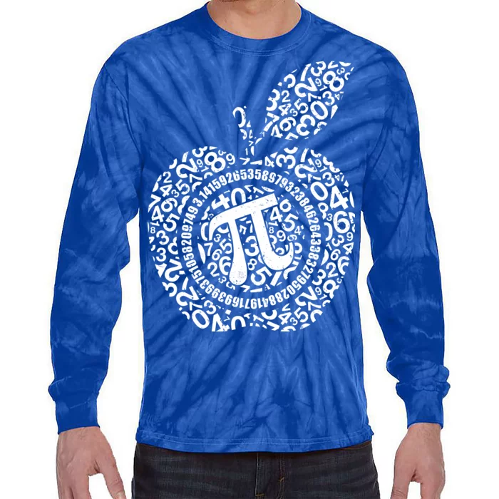 Apple Pi 3.14 Math Tie-Dye Long Sleeve Shirt