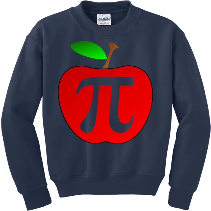 Apple Pi Pie 3.14 Kids Sweatshirt