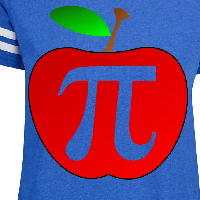 Apple Pi Pie 3.14 Enza Ladies Jersey Football T-Shirt