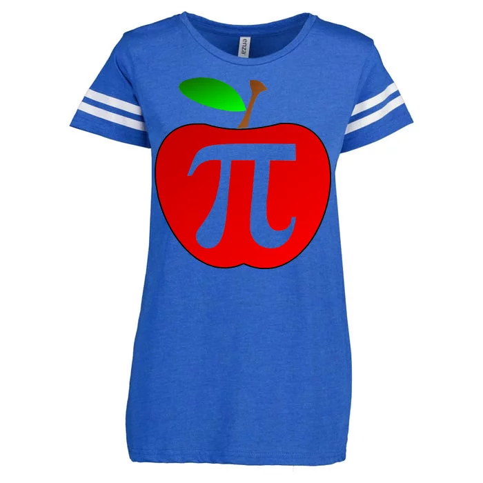 Apple Pi Pie 3.14 Enza Ladies Jersey Football T-Shirt