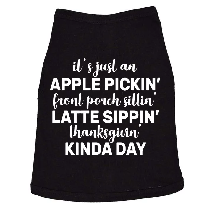 Apple Picking Season Doggie Tank