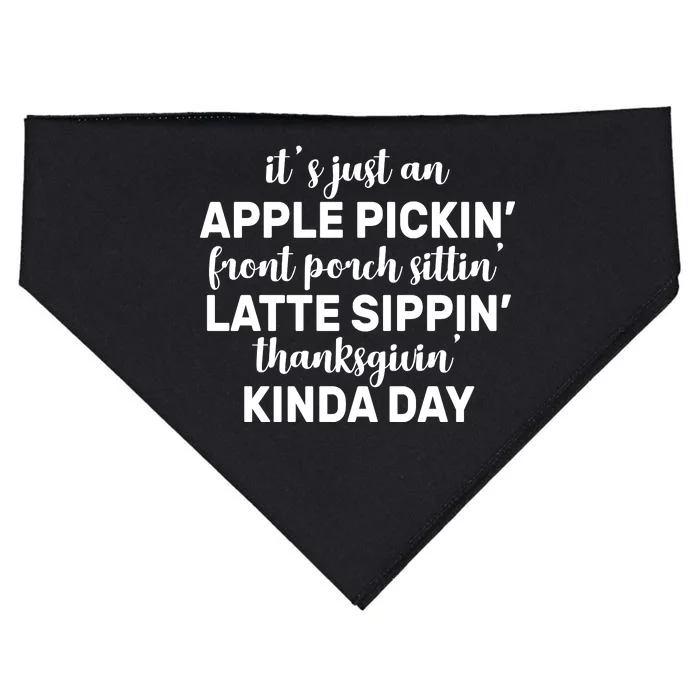 Apple Picking Season USA-Made Doggie Bandana