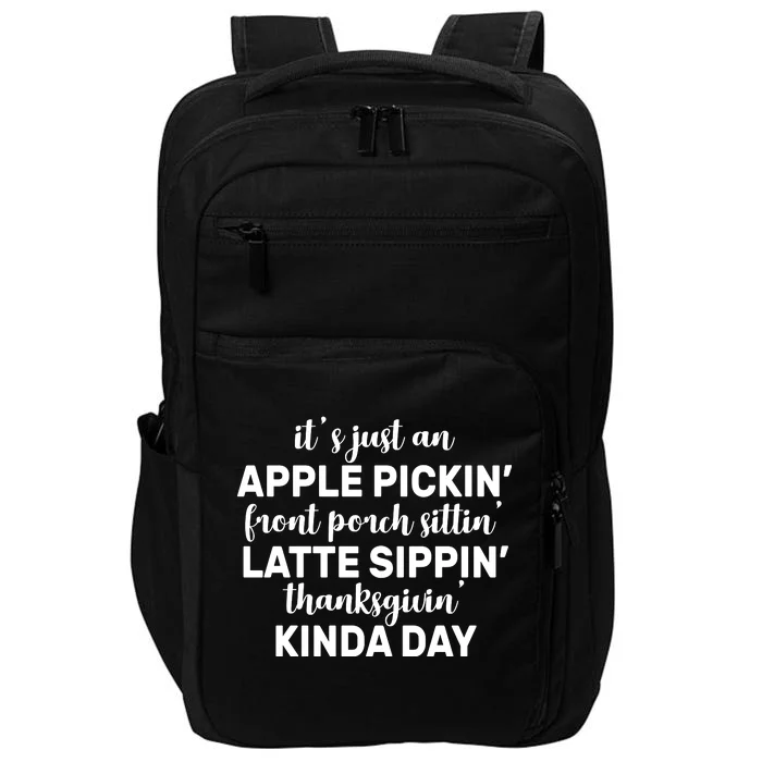 Apple Picking Season Impact Tech Backpack