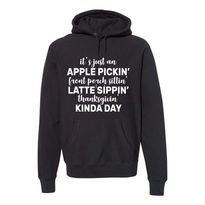 Apple Picking Season Premium Hoodie