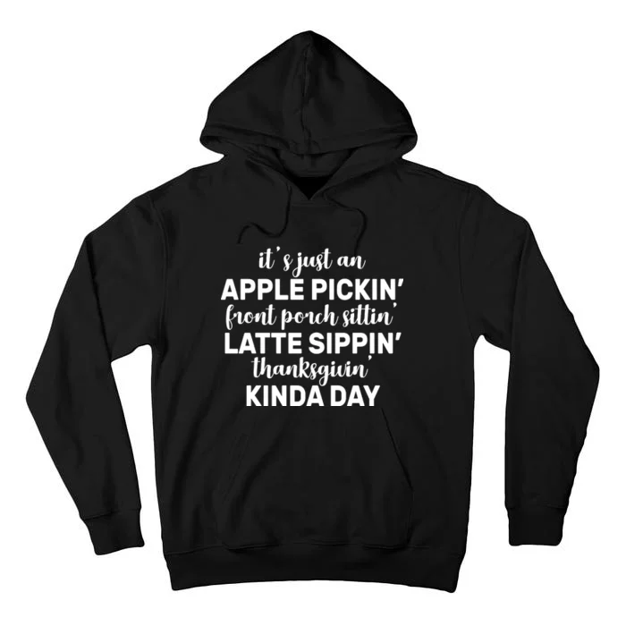 Apple Picking Season Tall Hoodie