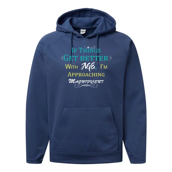 Approaching Magnificent Performance Fleece Hoodie