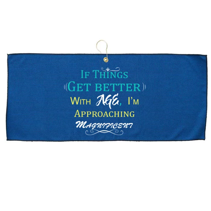 Approaching Magnificent Large Microfiber Waffle Golf Towel