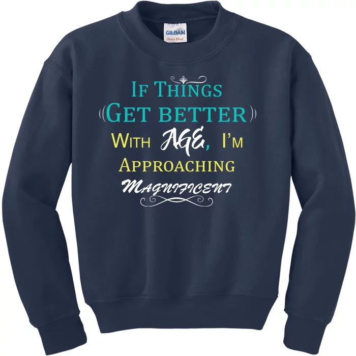 Approaching Magnificent Kids Sweatshirt