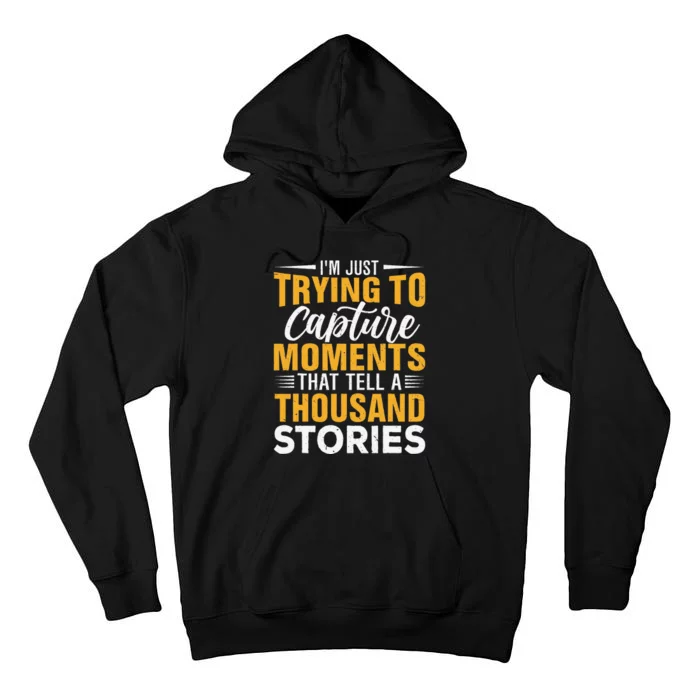 Architectural Photographer Quote Tall Hoodie