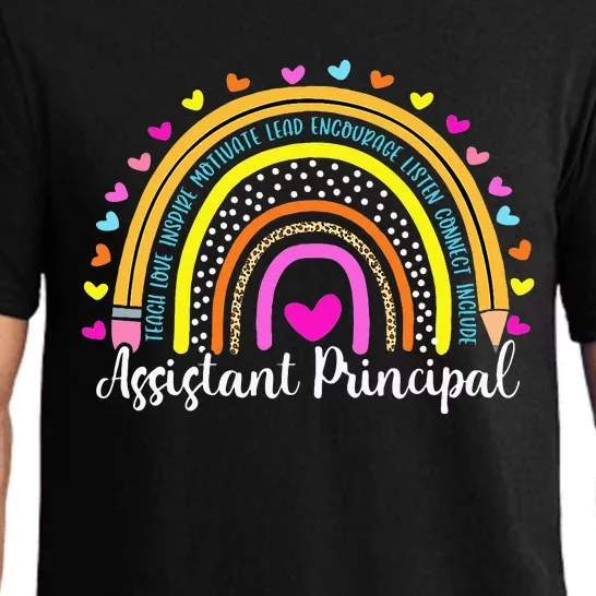 Assistant Principal Rainbow Ill Be There For You School Pajama Set