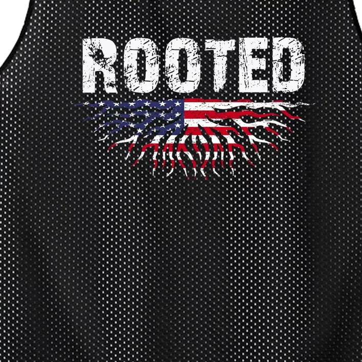 American Pride | Rooted Mesh Reversible Basketball Jersey Tank