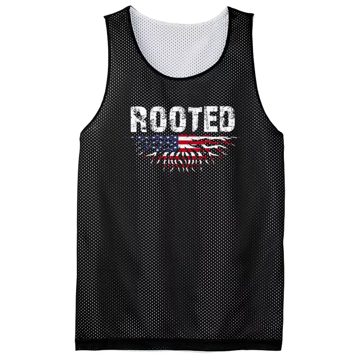 American Pride | Rooted Mesh Reversible Basketball Jersey Tank