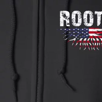 American Pride | Rooted Full Zip Hoodie