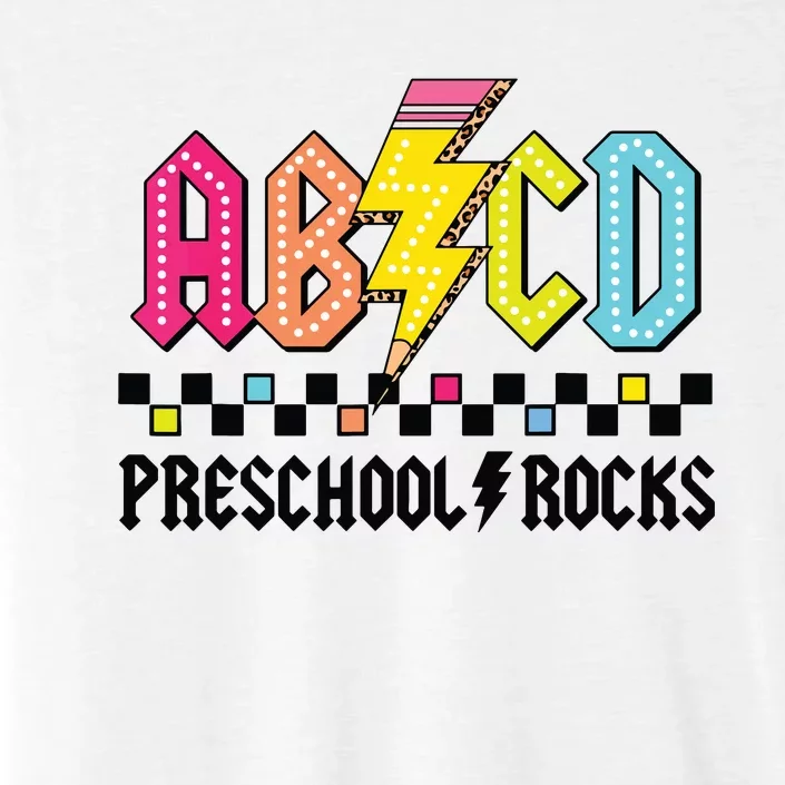 Abcd Preschool Rocks Pencil Lightning Teachers Rock Boy ChromaSoft Performance T-Shirt