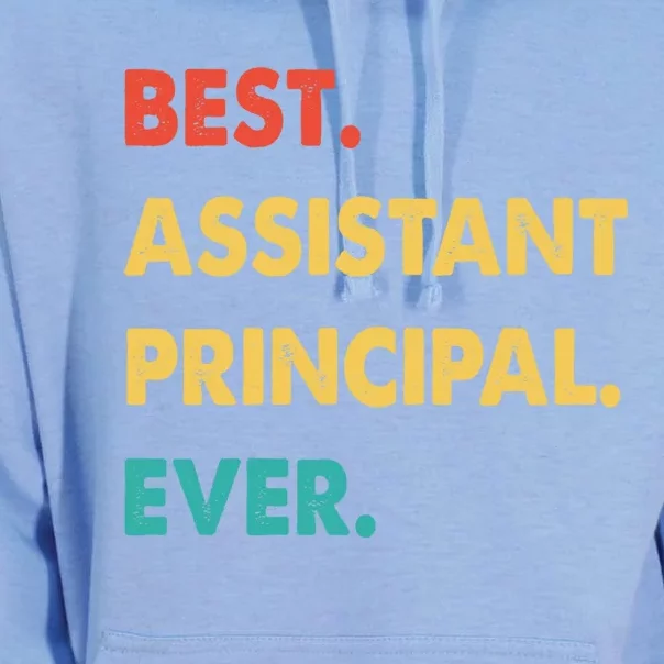 Assistant Principal Retro Best Assistant Principal Ever Gift Unisex Surf Hoodie