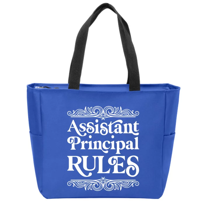 Assistant Principal Rules For Assistant Principals Gift Zip Tote Bag