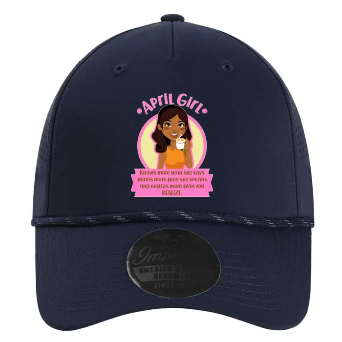 April Birthday Girl Knows More Than You Realize Performance The Dyno Cap