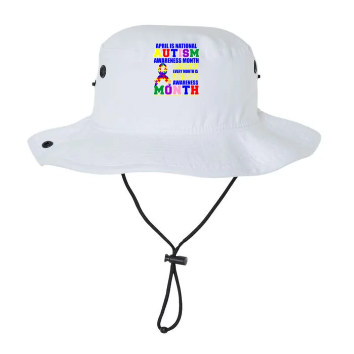 April is Autism Awareness Month For Me Every Month is AUTISM Awareness Legacy Cool Fit Booney Bucket Hat