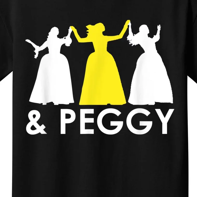 And Peggy Schuyler Sisters Kids T-Shirt