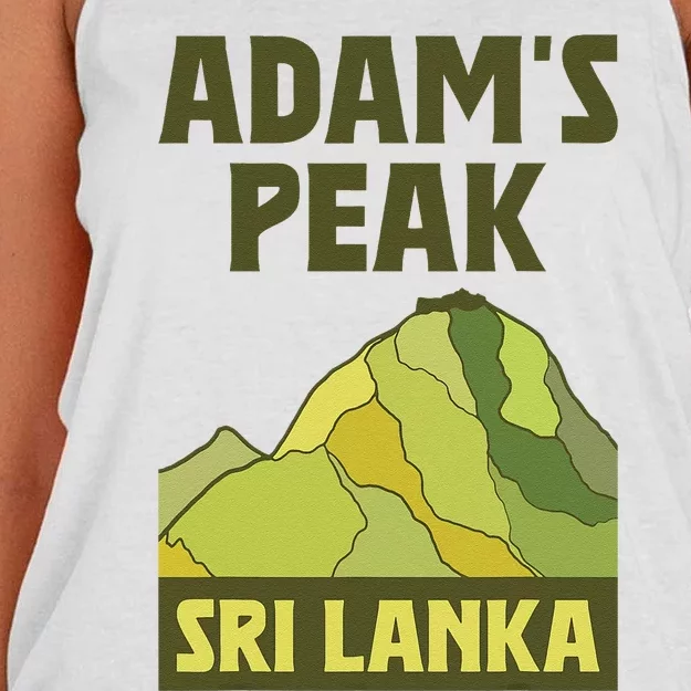 AdamS Peak Sri Lanka Women's Knotted Racerback Tank