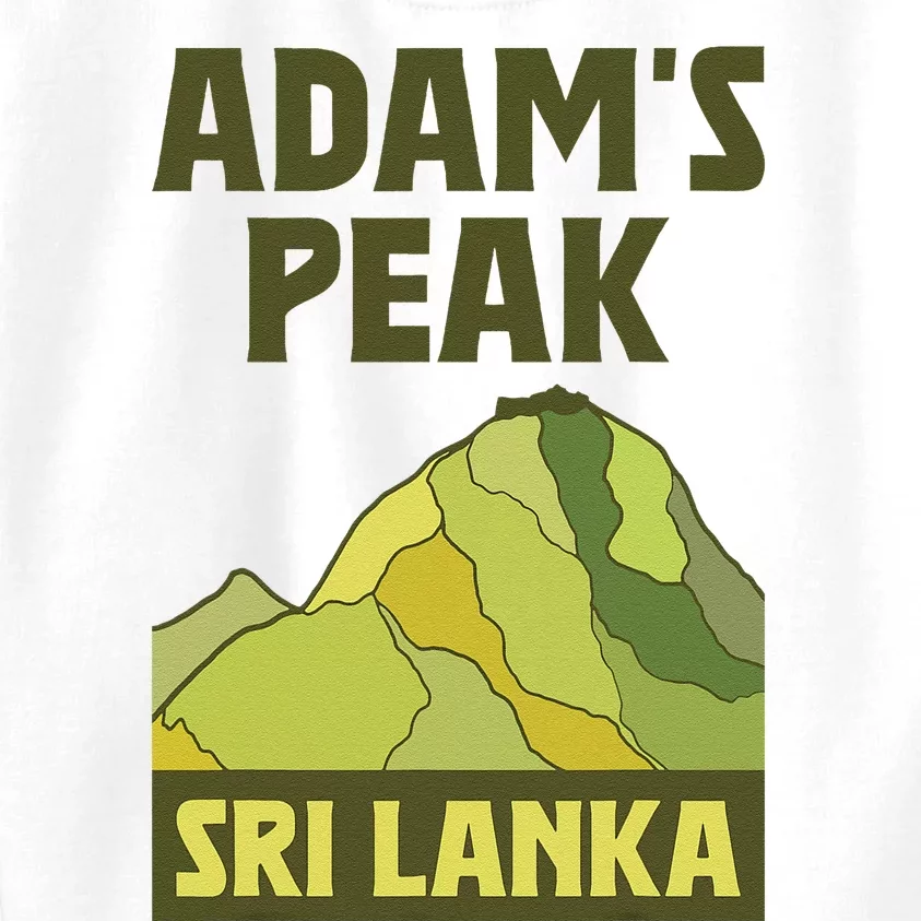 AdamS Peak Sri Lanka Kids Sweatshirt