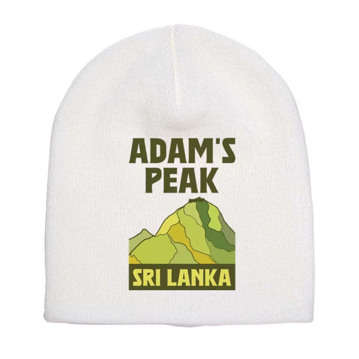 AdamS Peak Sri Lanka Short Acrylic Beanie