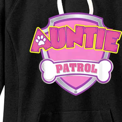 Auntie Patrol Shirt | Dog Mom Women's Fleece Hoodie