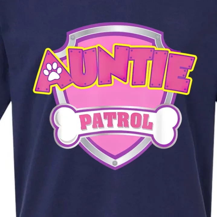 Auntie Patrol Shirt | Dog Mom Sueded Cloud Jersey T-Shirt