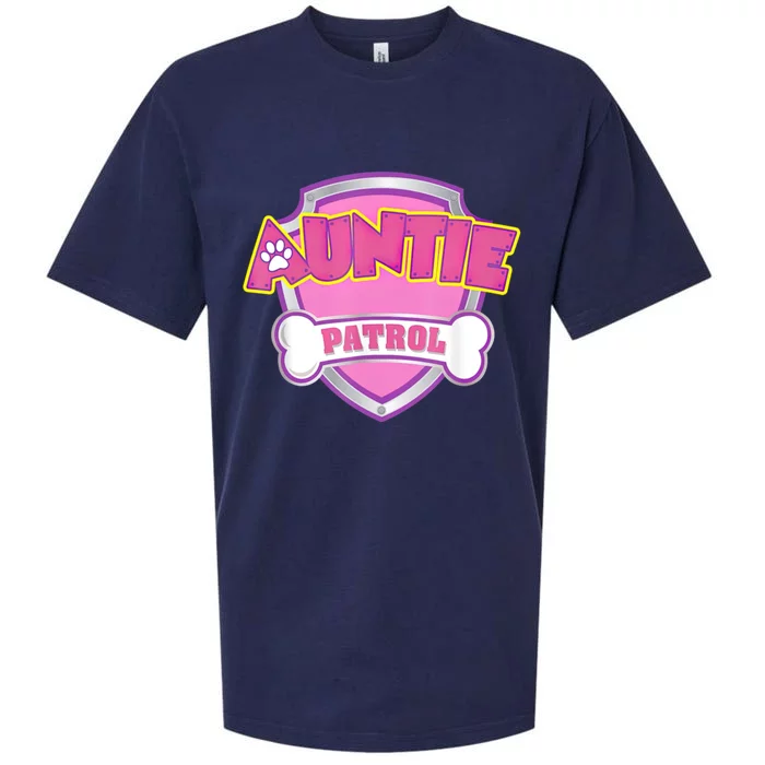 Auntie Patrol Shirt | Dog Mom Sueded Cloud Jersey T-Shirt