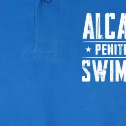 Alcatraz Penitentiary Swim Team Gift Softstyle Adult Sport Polo