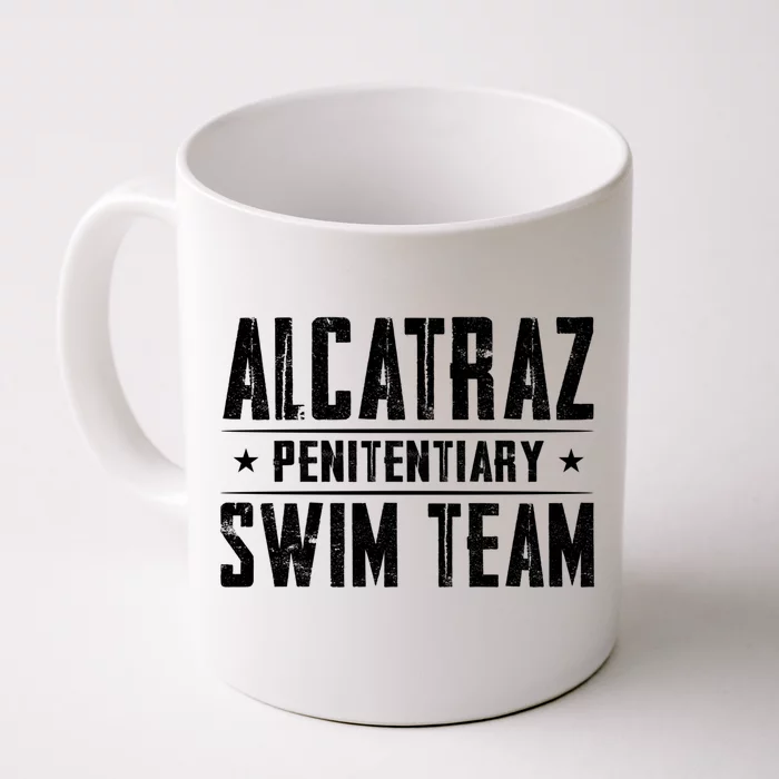 Alcatraz Penitentiary Swim Team Gift Front & Back Coffee Mug